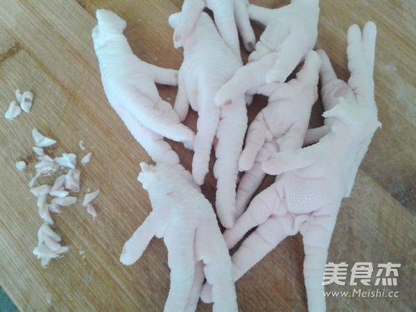 Marinated Chicken Feet recipe