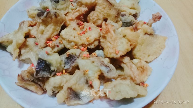 Fried Shiitake Mushrooms recipe