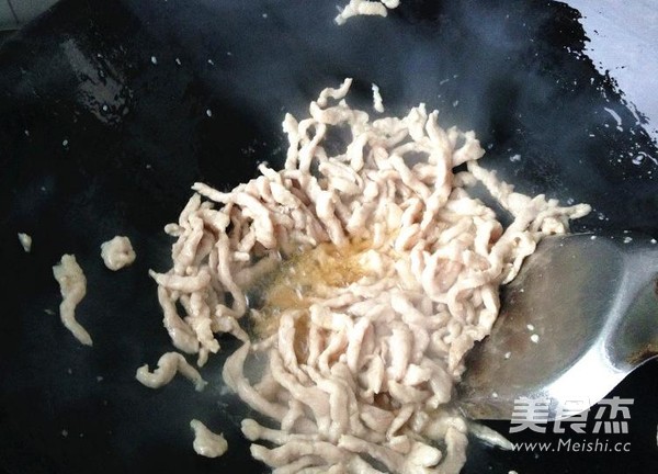 Fried Shredded Pork with Ginger recipe