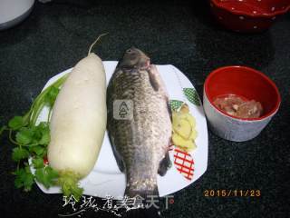 Carp and Radish Soup recipe