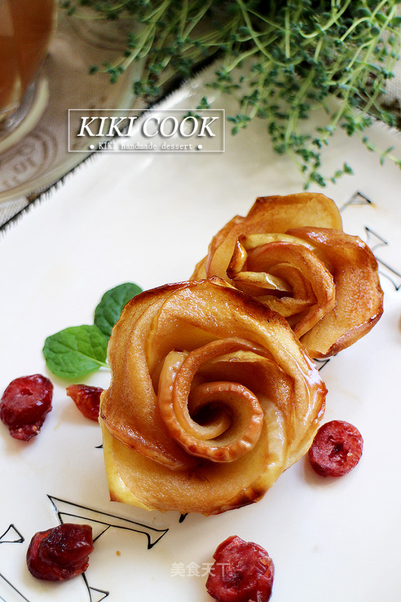 # Fourth Baking Contest and is Love to Eat Festival# Apple Rose Roll recipe