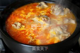 Tomato Pork Bone Hot Pot recipe