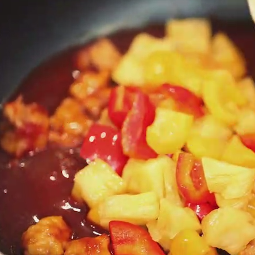 Pineapple Sweet and Sour Pork recipe