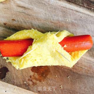 Baked Ham Toast recipe