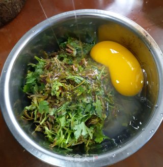 Fried Toon with Goose Egg recipe