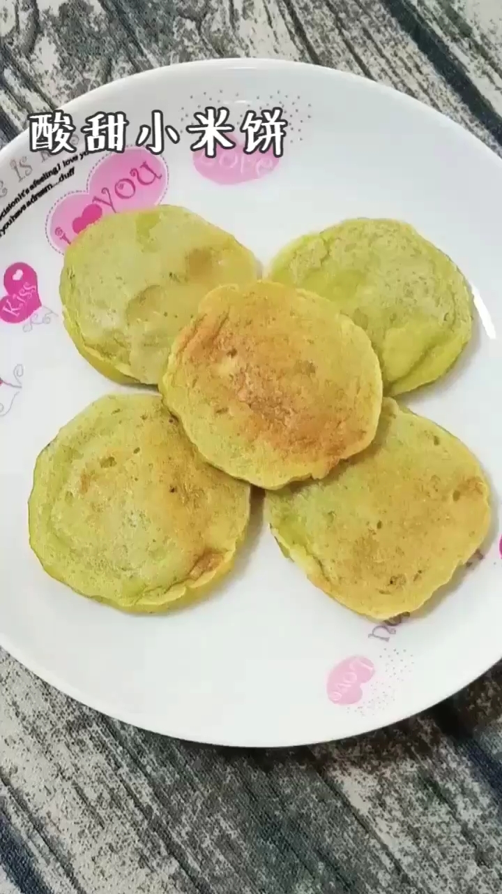 Sweet and Sour Millet Cakes (baby Food Supplement)