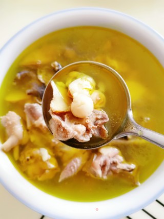 Lotus Seed Chicken Soup recipe