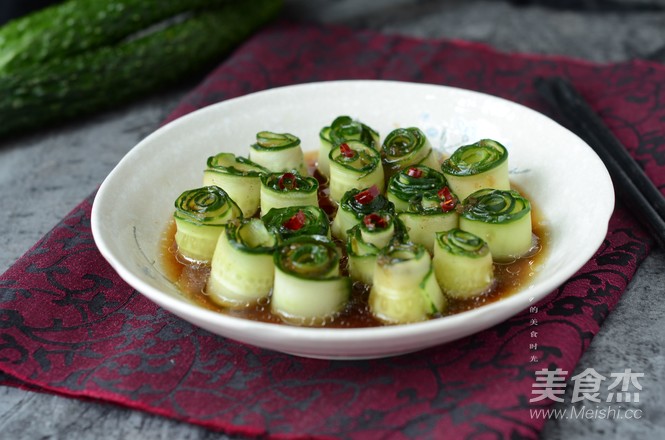 Mustard Cucumber Roll recipe