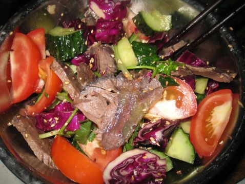 Beef with Fresh Vegetables recipe