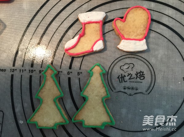 Christmas Icing Cookies recipe