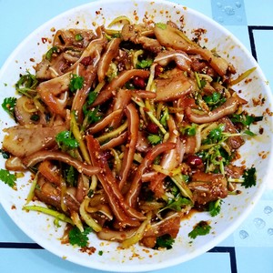 Pork Ears in Red Oil recipe