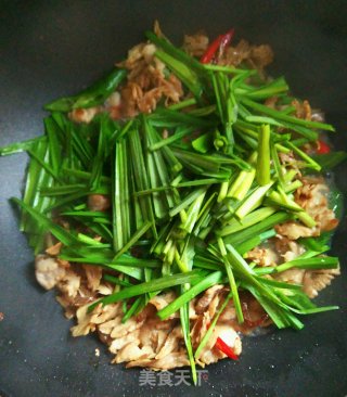 Stir-fried Pork Belly with Dried Bamboo Shoots recipe