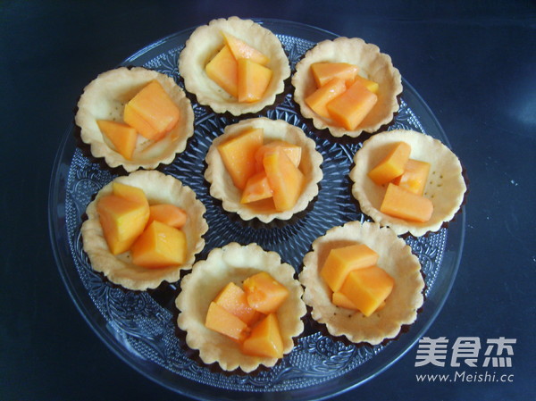 Mini Papaya Cream Pie recipe
