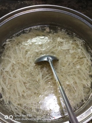 Enoki Mushroom Meat Soup recipe