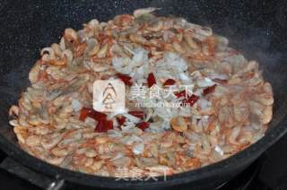 Stir-fried River Prawns with Leek recipe