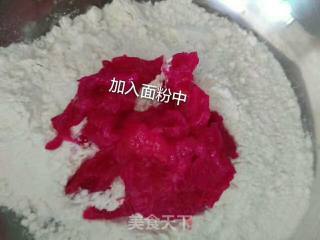 Dragon Fruit Peel and Dragon Fruit Butterfly Noodles recipe