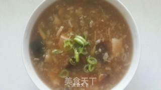 Congee with Preserved Egg and Lean Meat recipe