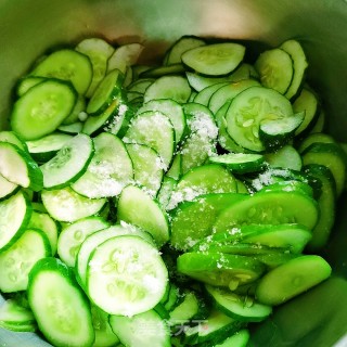 Spicy Fried Cucumber recipe