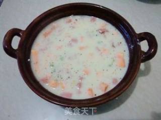 Teach You How to Cook Casserole Rice-soy Milk Colorful Casserole Rice recipe