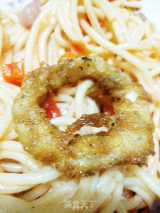 Garlic Squid Ring recipe