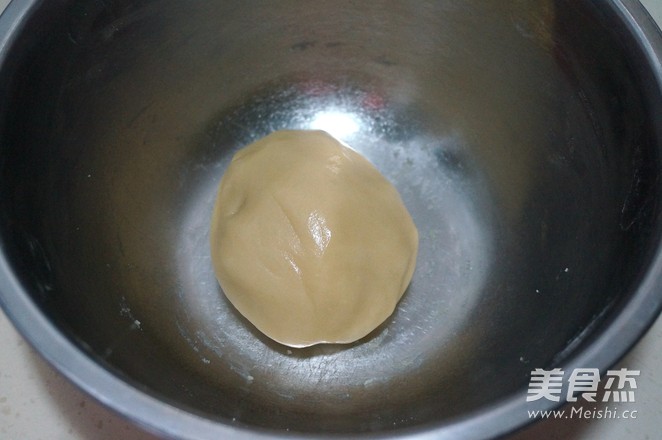 Cantonese Red Bean Paste and Egg Yolk Mooncake recipe