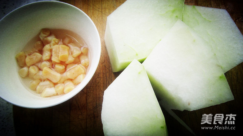 Winter Melon Roasted Scallops recipe