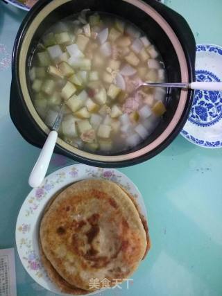 Lamb Slices and Radish Soup recipe