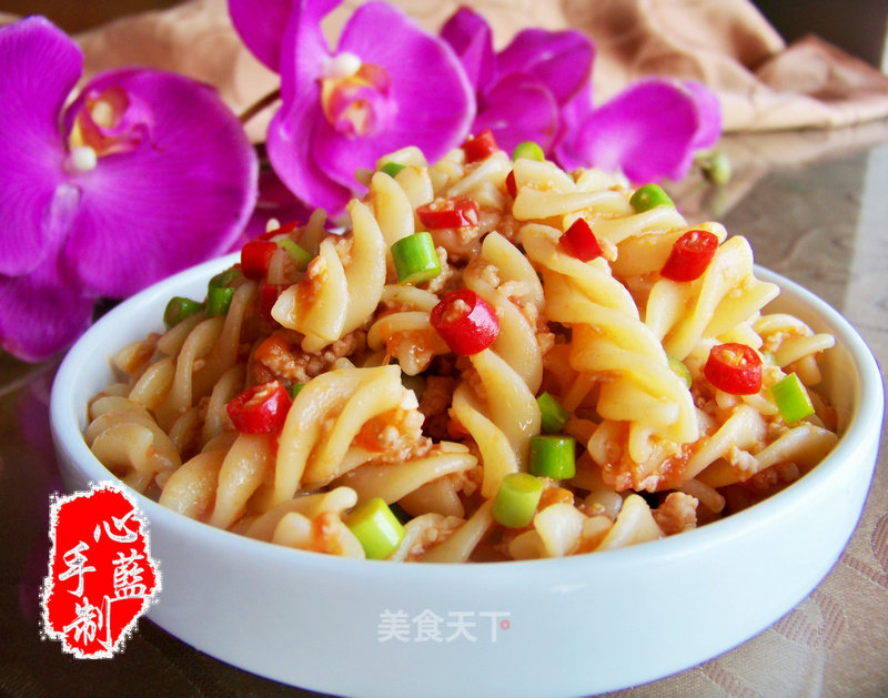 Hunan Style Spicy Pasta recipe