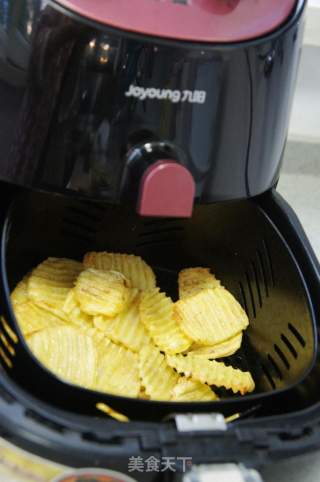 Salt and Pepper Spike Potato Chips recipe
