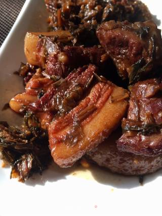 Pork with Plum Vegetables recipe