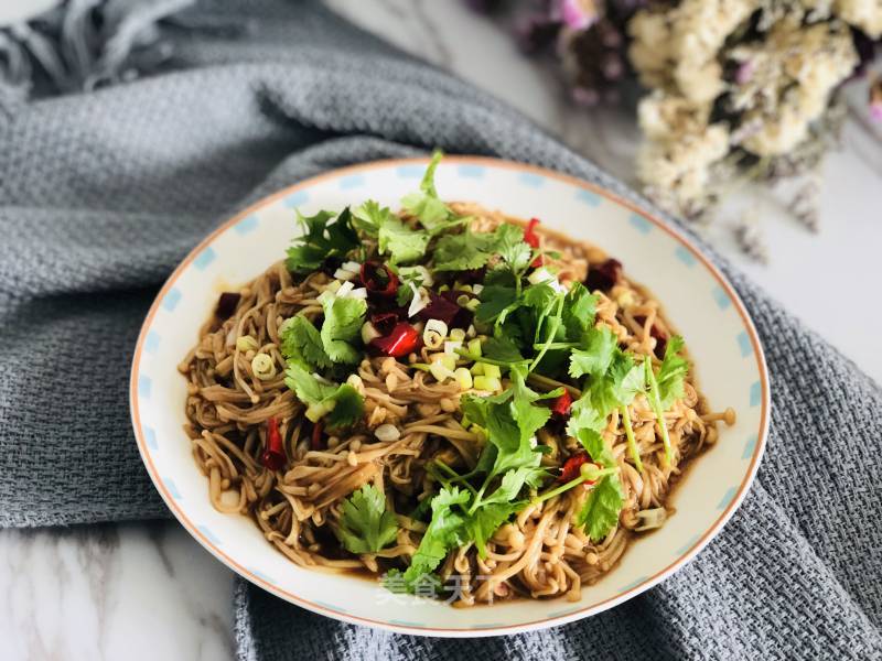 #快手小炒菜#garlic Flavored Mushroom recipe
