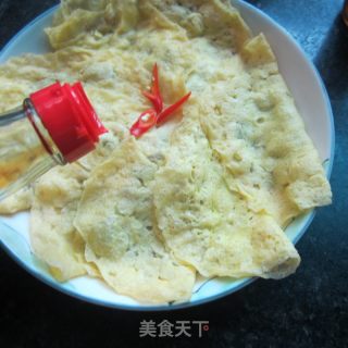 Egg Skin Meat Dumplings recipe