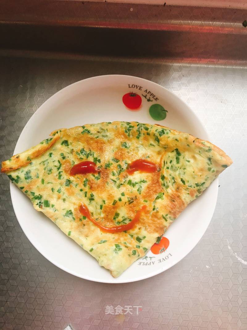 Leek Egg Pancake recipe