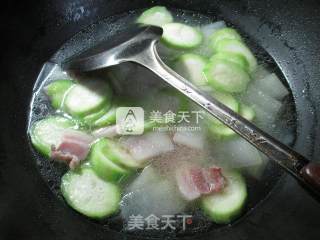 Bacon Double Melon Soup recipe
