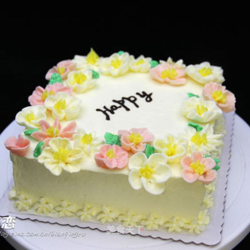 Decorated Cake recipe