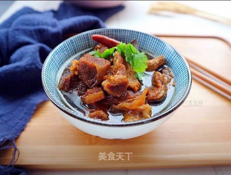 #trust之美#red Braised Beef/noodles recipe