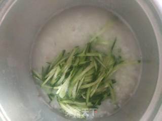 Pearl Stewed Jade ~ Rice Porridge and Cucumber Porridge recipe