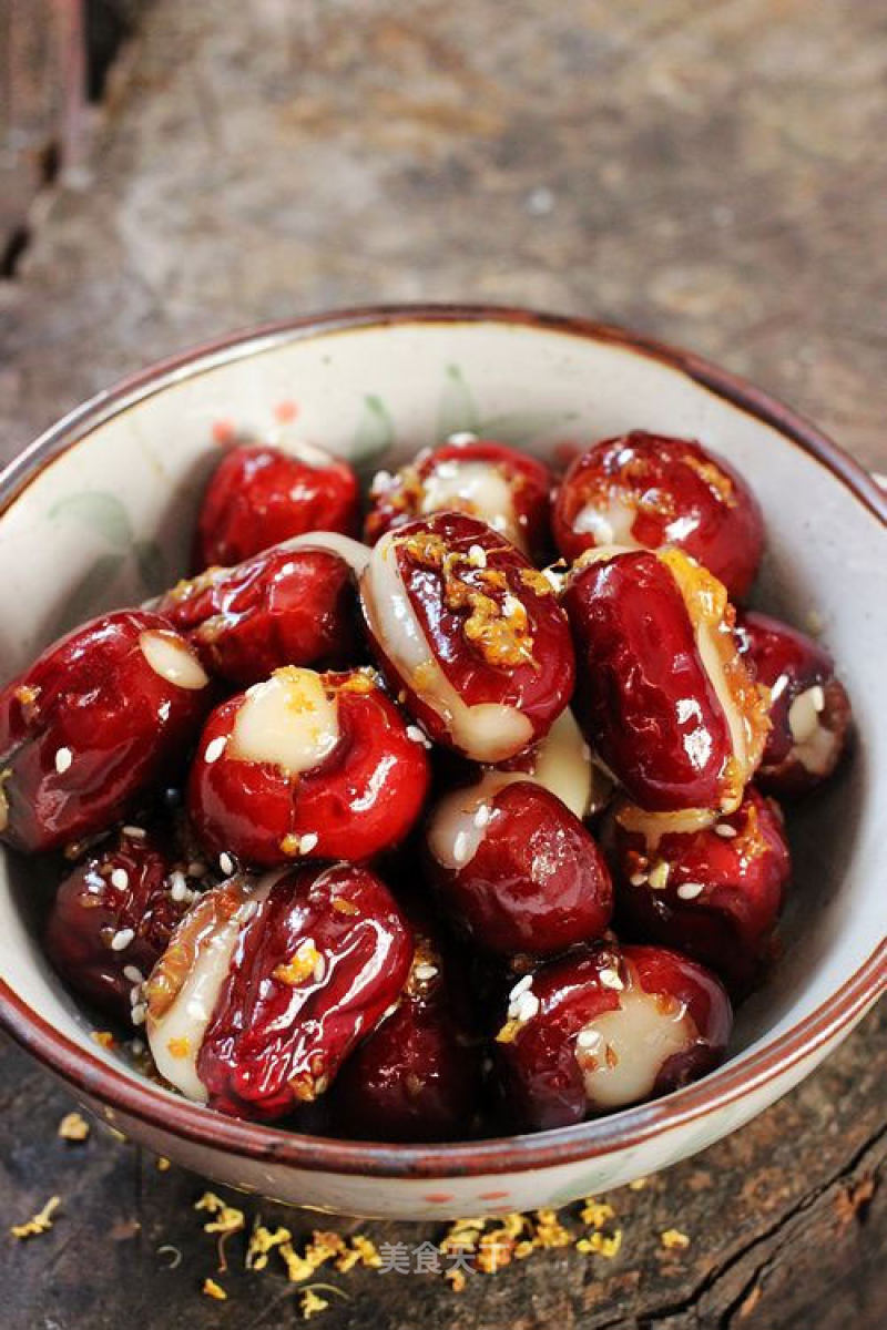Soft Glutinous Sweetness---glutinous Rice Date recipe