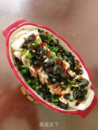 Preserved Egg Tofu recipe
