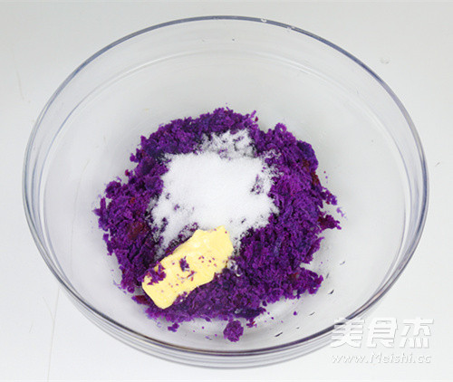 Purple Sweet Potato Honey Bread recipe