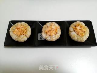 Curry Salmon Baked Sushi recipe