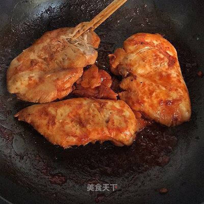 Non-fried Chicken Steak recipe