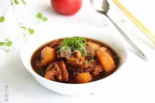 Stewed Beef Brisket with Tomato and Potato recipe