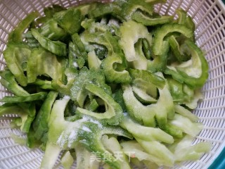 Char Siew and Stir-fried Bitter Gourd recipe