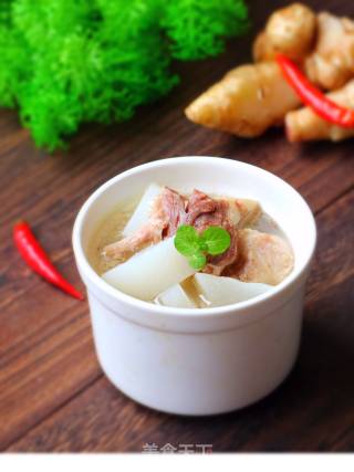 Stewed White Radish with Hoof recipe