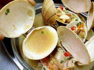 The Best Fresh in The World-pure Glutinous Rice Wine Cooked Raw Arctic Shellfish (other Clams are The Same) recipe