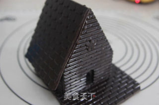 [tomato Recipe] Christmas Chocolate House-without An Oven, Make A Small House of Your Own recipe