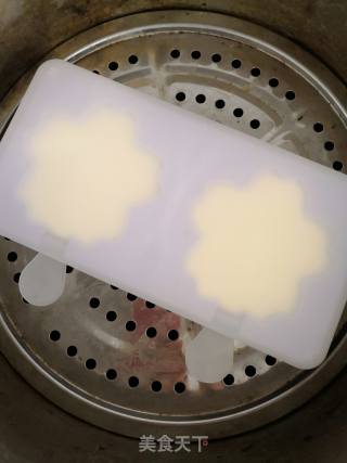 Sakura Ice Cream Steamed Cake recipe