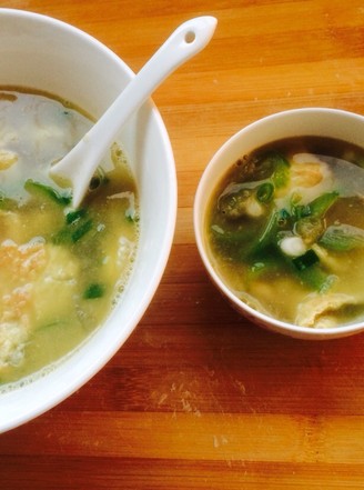 Loofah and Egg Soup recipe