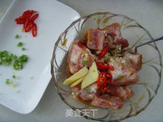 [chinese Food Competition Area]: Sweet and Sour Appetizer---steamed Pork Ribs in Plum Sauce recipe